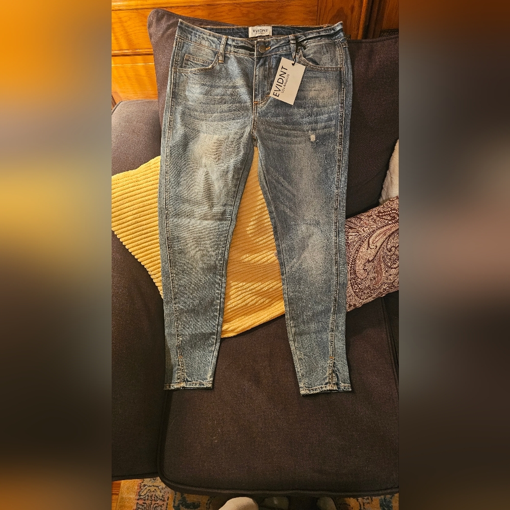 EVIDNT LA  Blue Denim Jeans